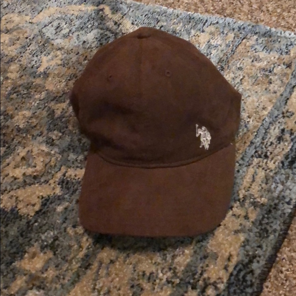 Brown Polo Hat
